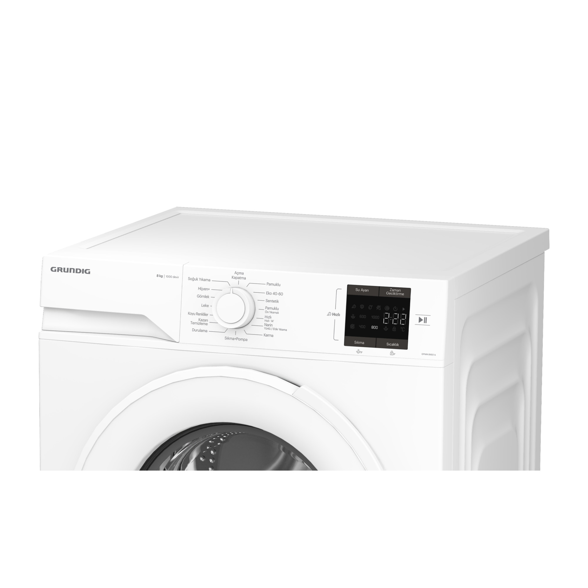 GPWM 81612 A Çamaşır Makinesi