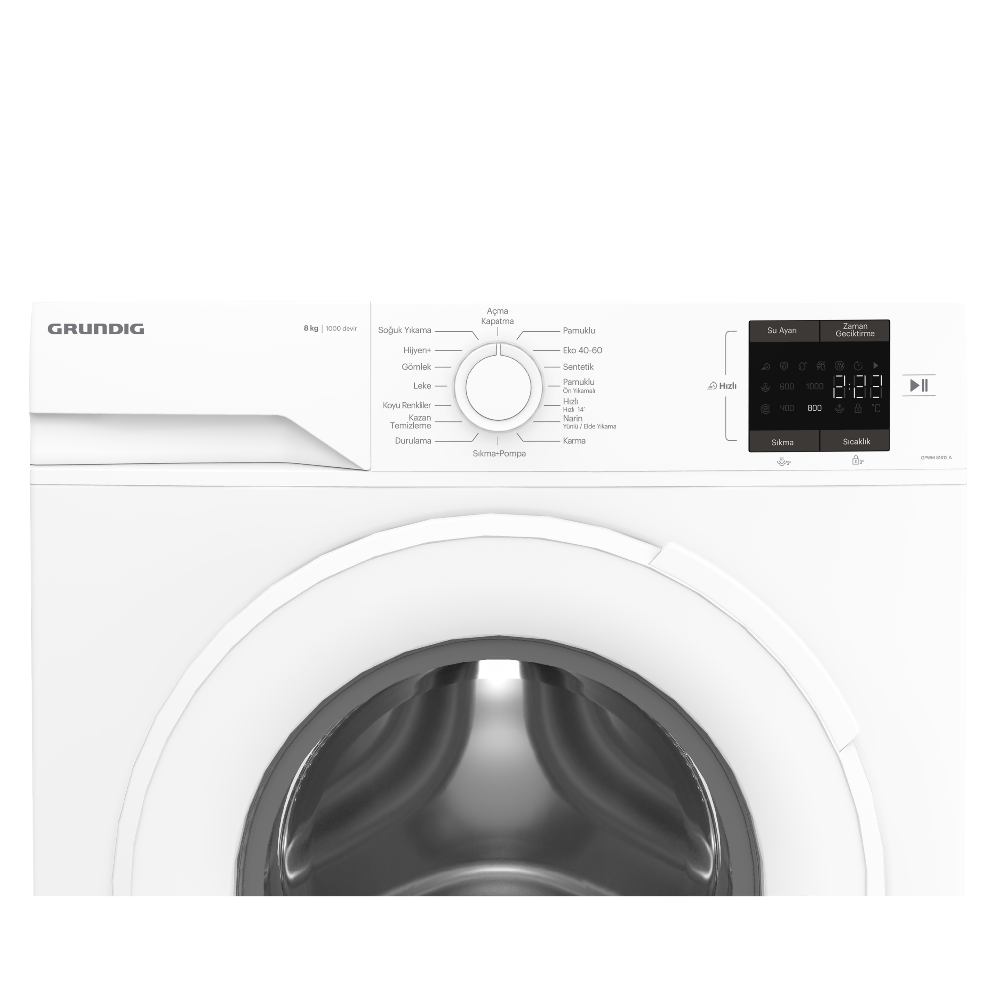 GPWM 81612 A Çamaşır Makinesi