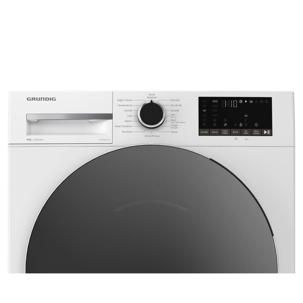 GPWM 92633 RS 9 Kg Çamaşır Makinesi