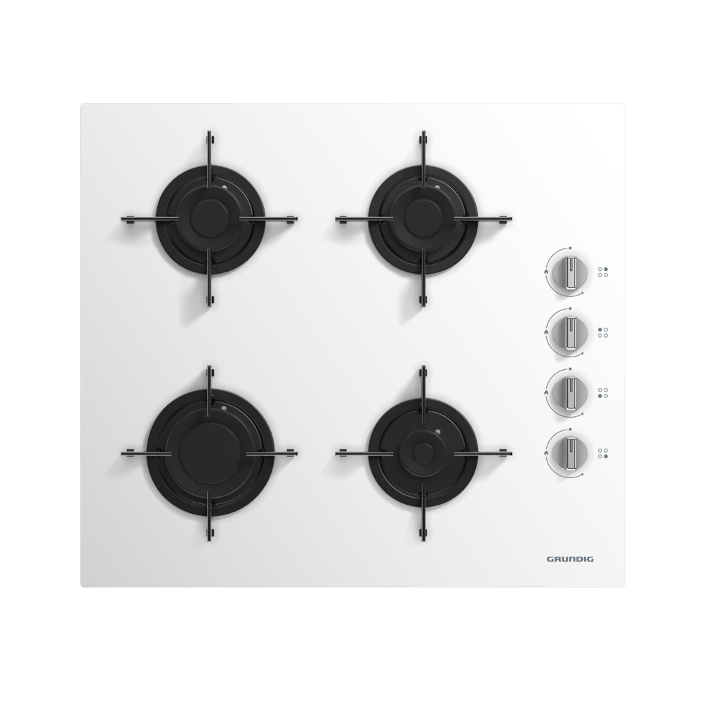 GIGL400 W Gazlı Cam Tablalı Ocak
