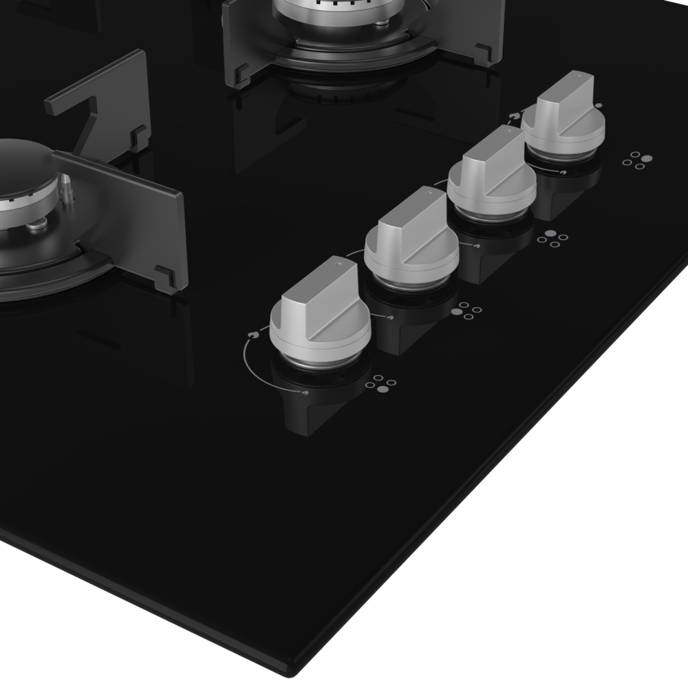 GIGL 622410 Gazlı Cam Tablalı Ocak