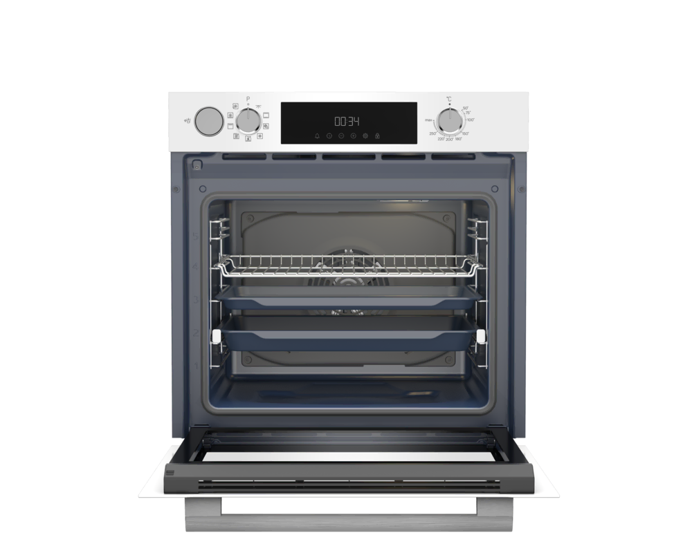 GEBD12302W Buhar Destekli Fırın