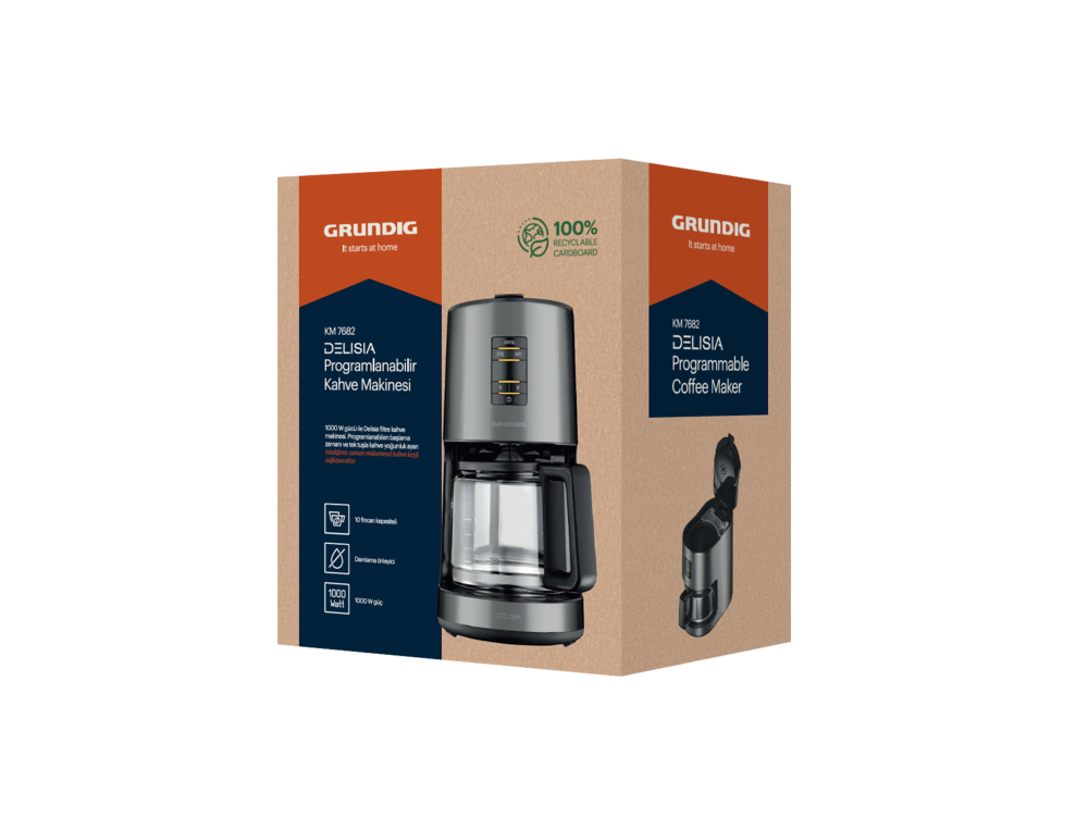 KM 7682 DELISIA Filtre Kahve Makinesi ve Kahve Öğütücü