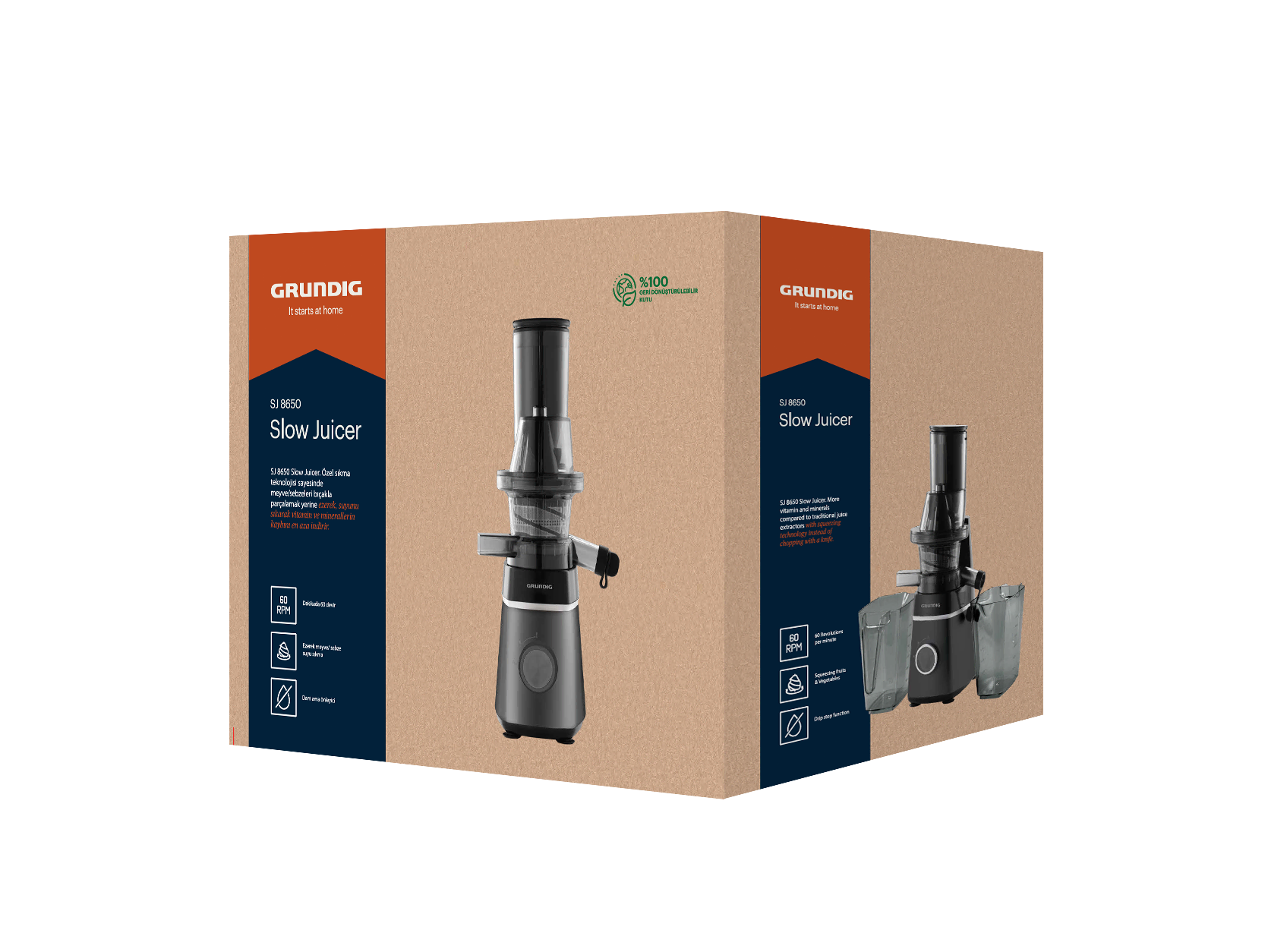 SJ 8650 Katı Meyve Sıkacağı