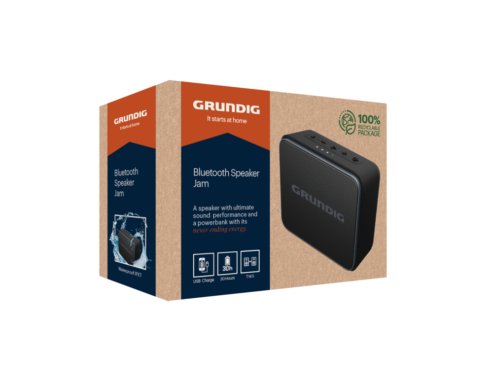 Jam BT Hoparlör Siyah Bluetooth Hoparlörler