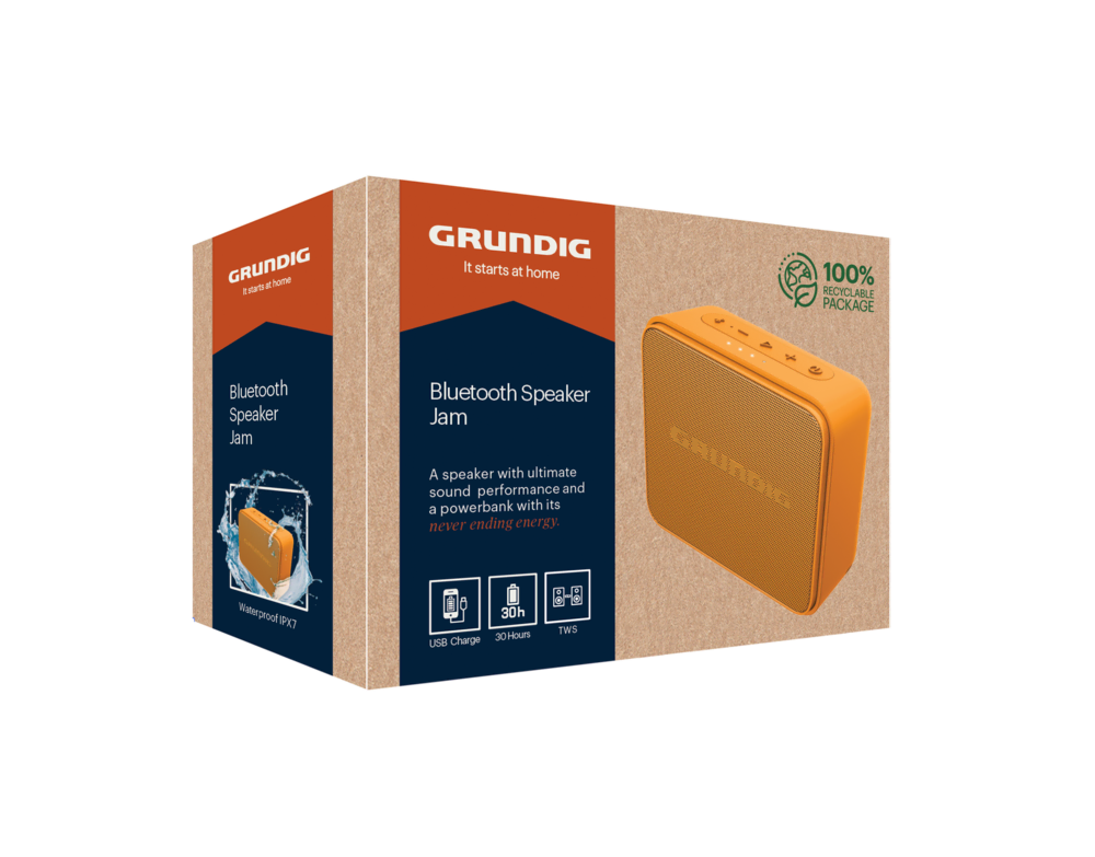 Jam BT Hoparlör Turuncu Bluetooth Hoparlörler