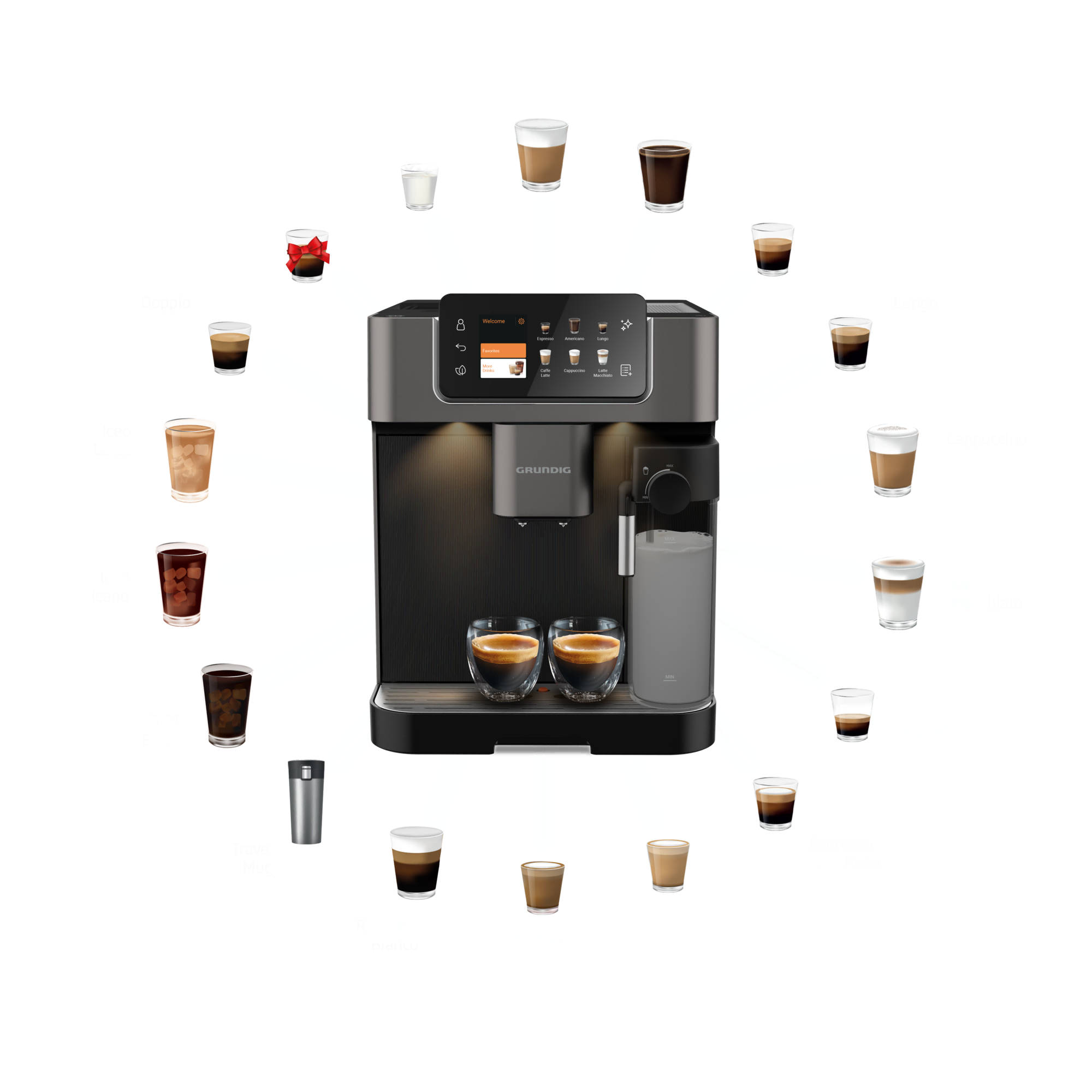 KVA 8230 Delisia Coffee Series DC7500+ Espresso Makinesi