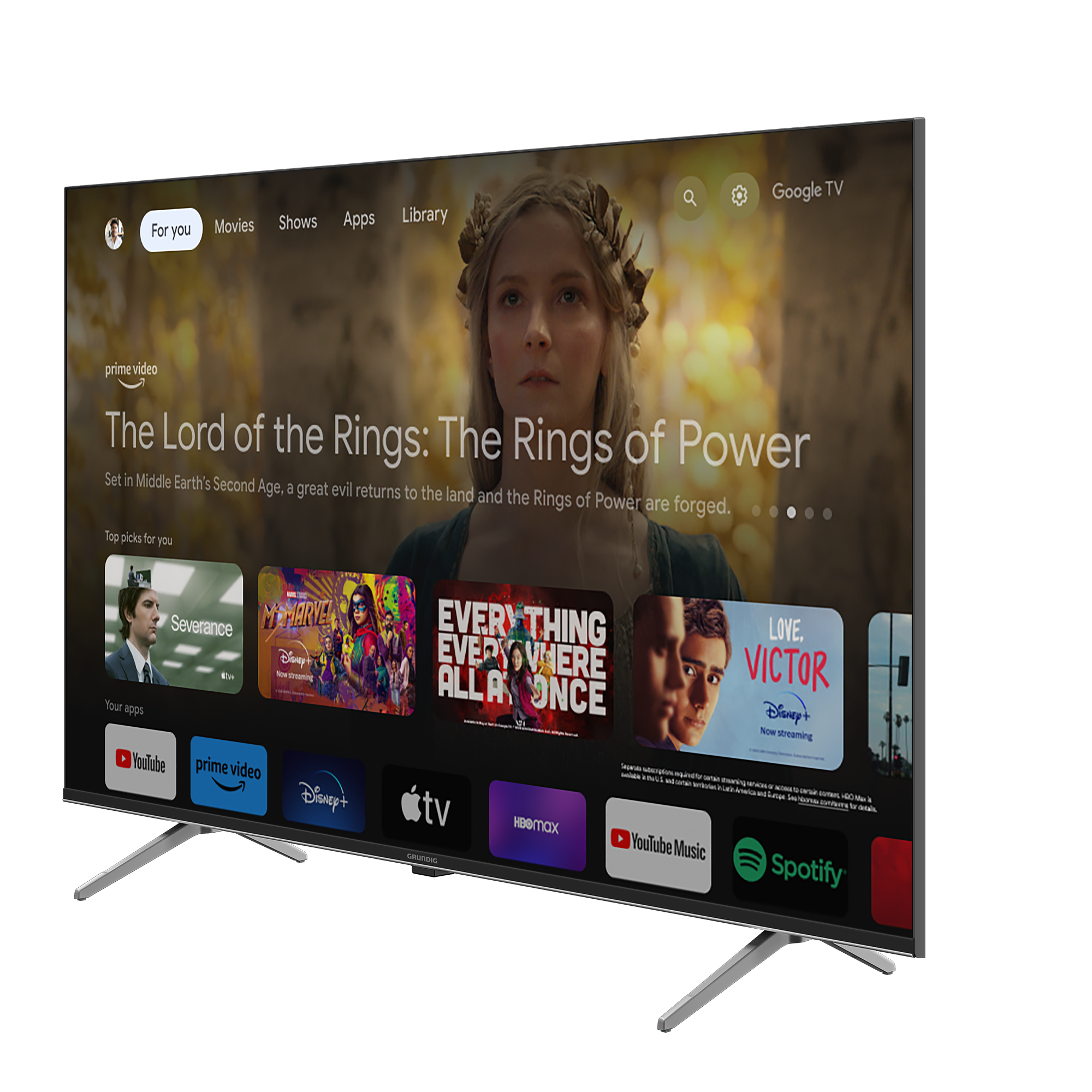 55 GHU 8500 A | Google TV | Elektronik | Grundig Türkiye