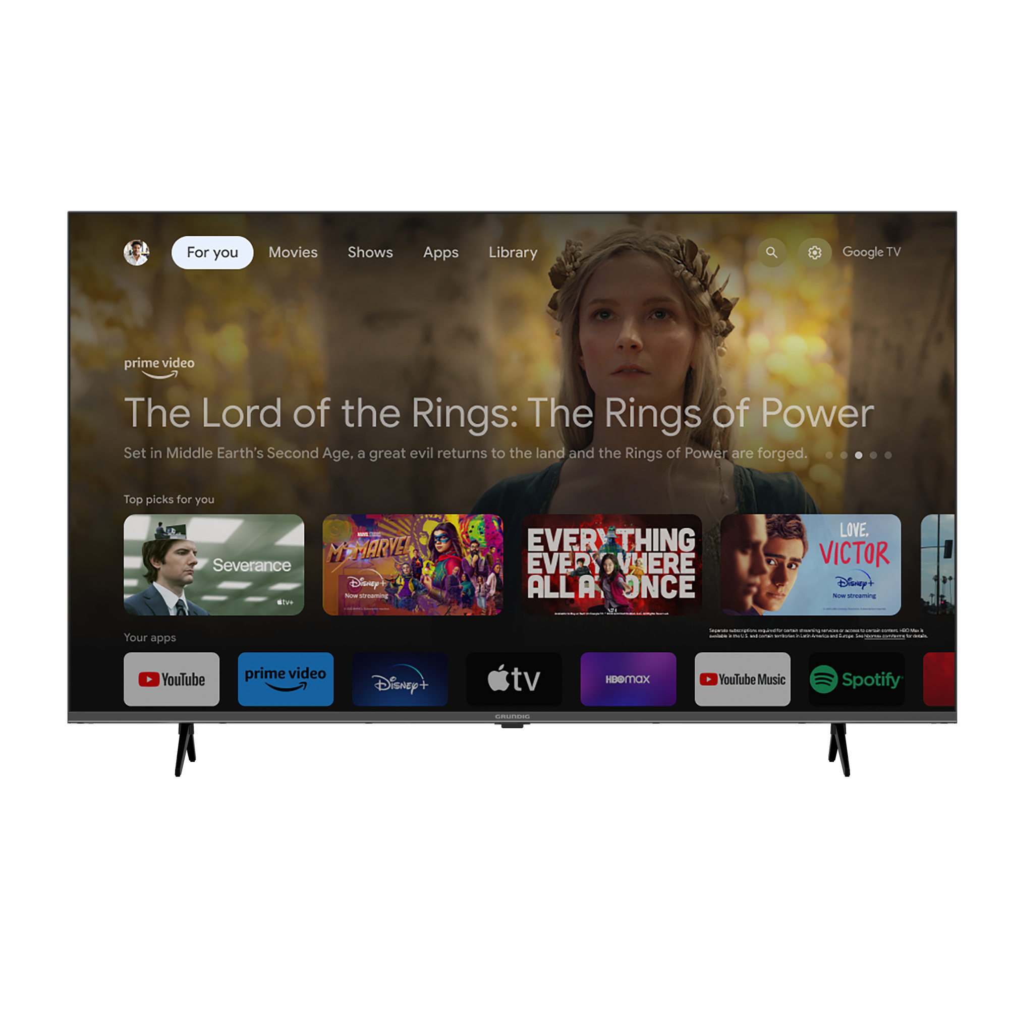 50 GHU 8000 Google TV