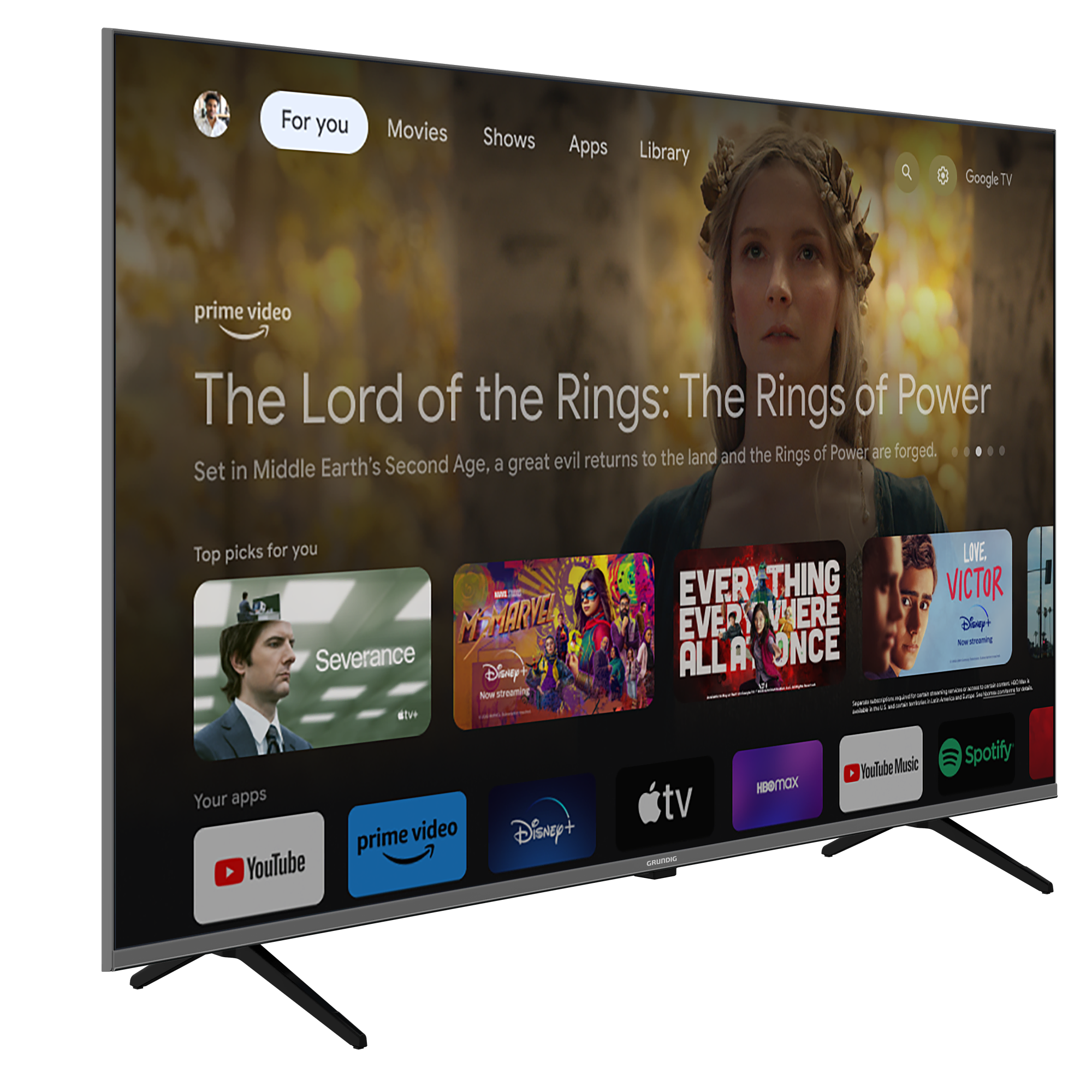 50 GHU 8000 Google TV